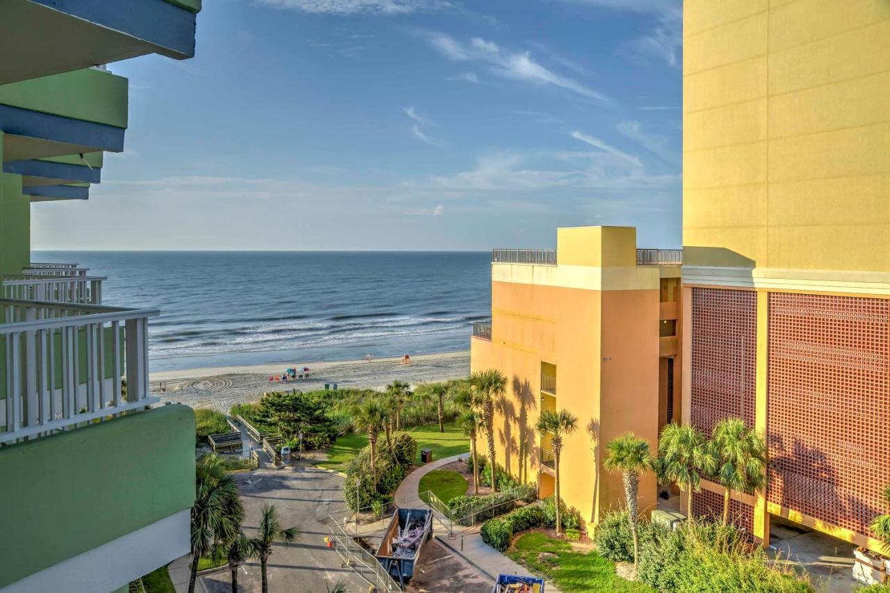 Myrtle Beach Condo Ocean View And Resort Amenities! Exterior foto